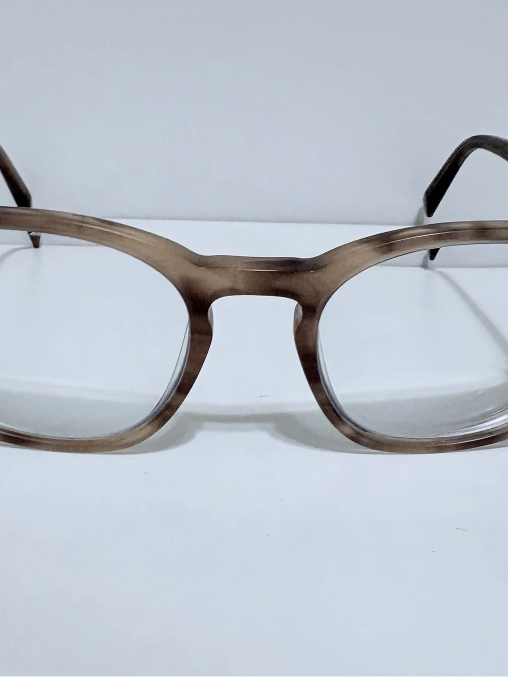 Warby Parker Women's Taupe Translucent Glasses & Case